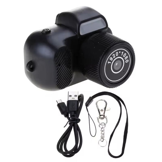Y3000 Vintage Mini Camcorder Compact Camera for Students Photography Kids Pocket Audio Video Recorder with Screen HD 1080P Cam